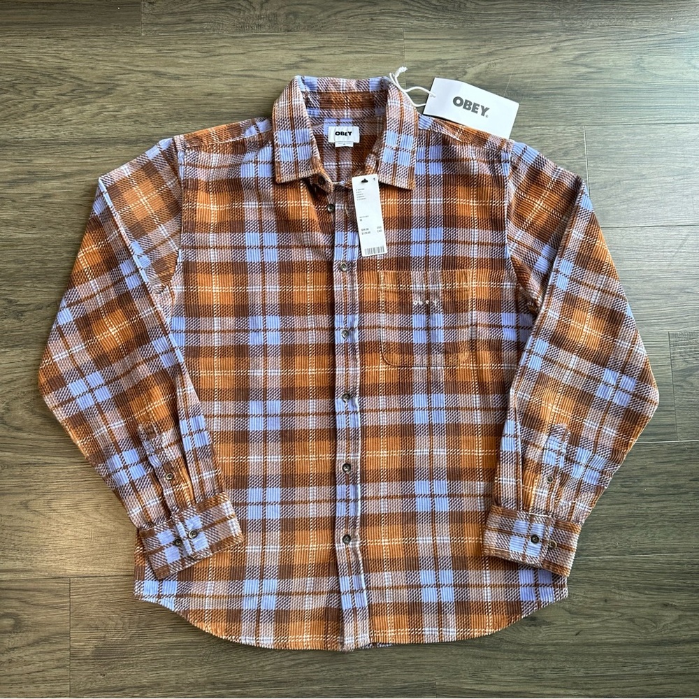 OBEY flannel “Andrew Shirt”